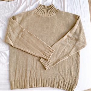 Mock neck sweater
